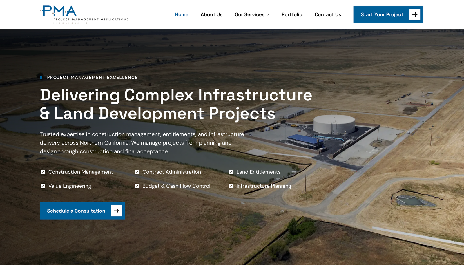 Construction Management Website